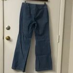 Calvin Klein Wide Leg Side Tie Denim Jeans 2 Boho 70s Look Festival Hippie EDM Photo 1