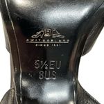 Bally Black Leather Sarand Slingback Sandals Heels Shoes size 8 Photo 6