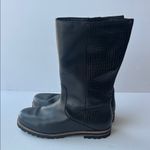 Trotters Franki Black Boots – Women’s 12W | Chic Wide Photo 0