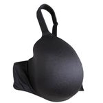 Catherines  Intimates Full Coverage Smooth Underwire Bra Plus Size 46B Black Photo 1