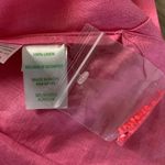 Lilly Pulitzer NWT  Elyn Beaded 3/4 Sleeve Linen Top Women's 00 Photo 13