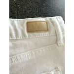 Sofia Vergara White Distressed Shorts size 12 White Photo 3