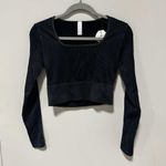 Aerie NWT OFFLINE By Seamless Cable Square Neck T-Shirt Size M Photo 3