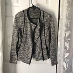 Armani Exchange Women’s Jacket Blazer Fitted Career Zip Moto size SP tiny stain Photo 1