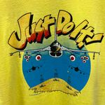 The Vintage Shop 1990s Vintage Just Do It! Airwaves Military Airplane Plane Single Stitch T-Shirt Photo 1