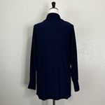 Old Navy NWT  Open Front Navy Blue Long Sleeves Cardigan, Sz Medium Photo 6