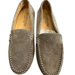 Cordani Parma Driver Loafer Size 7 Suede Embroidered Preppy Quiet Luxury Brown Photo 0
