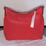 Michael Kors shoulder bag convertible large leather Dahlia/ coral NWT Photo 5