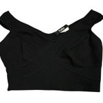 Toska  Black Cropped Top Photo 0