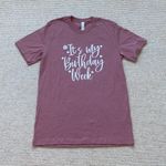 Etsy It's My Birthday Week Shirt Photo 0
