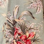 Tommy Hilfiger Vintage Cottagecore 90's High Waist Linen Floral Shorts 6/8 Photo 1