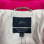 J.Crew Italian Stadium Cloth Wool Chateau Parka Coat Hot Pink Size 6 Photo 10