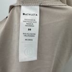 Athleta Skyline shorts II women's 20 paperbag belted high rise athleisure beige Photo 9