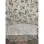 Allegra K  Floral Chiffon Ruffle Mock Neck Swing Dress size medium Photo 13