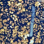 Anthropologie The Essential Slim Trousers Brown Floral Motif Women's 6 Ankle Photo 5