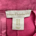 House of Harlow 1960 Wide Leg Pants Womens 10 Pink High Rise Retro Chic Barbie Photo 5