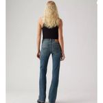 Levi's Women's 28x32 Superlow Bootcut Jeans Show on the Road Dark Wash Photo 4