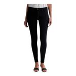 29 R The Legging AG super skinny fit black mid rise Super stretch black denim Photo 3