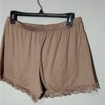 Socialite  Lace Trim Pajama Shorts Size Large Photo 1