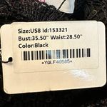 JJ's House JJ’s House A-line V-Neck Knee-Length Chiffon Lace Bridesmaid Dress Black sz 8 Photo 7