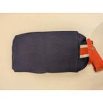 EUC Market By Monica Coated Canvas Bucket Crossbody Bag Purse Preppy Utility Blue Photo 7