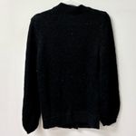 Lovers + Friends  Long Sleeve Button-Front Oversized Knit Cardigan Black Women XS Photo 2
