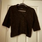 EXPRESS speckled brown cardigan Photo 0