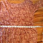Peruvian Connection Tunic Dress Sz MED Brown Lightweight Pima Cotton Autumncore Photo 7