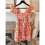 The Dolls House Fashion Floral Ruffle Sleeve Dress Size Small Pink Photo 8