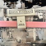 Dana Buchman Abstract Print Sleeveless Top Blouse Casual Elegant L Photo 3
