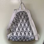 Adidas Black and White Geometric mini Backpack Photo 2