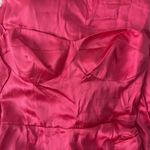 Reformation NWT Marguerite Dress size 10 Flambé hot pink silk midi Photo 6