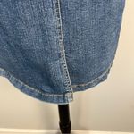 Contempo Vintage 90s 100% cotton denim button dress size 12 Photo 3