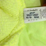 Aerie NWT  Oversized Sherpa Fleece Pullover Sweatshirt Top Neon Yellow Size M Photo 5