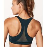 Lululemon Athletica Size 4 Invigorate Sports Bra in Submarine Green Luxtreme Photo 1