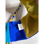 Paper London Sunshine Bikini Top Rainbow Stripe Womans Medium Photo 7