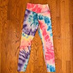 Nike  Women’s Training Dri-FIT One Mid-Rise 7/8 Tie Dye Leggings Size Small Photo 6