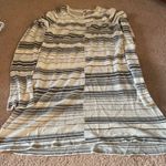 Free People  rave metallic stripe tunic dress M Photo 4