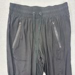 David Lerner XS Black Casual Pants Randall Pants Adjustable Waist Silk Spandex Photo 4