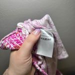 Anthropologie  Pilcro Floral Jogger Pants White Pink Orange Size L boho resort Photo 6