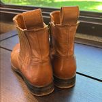Franco Sarto  Brown Leather Ankle Boots size 6.5 runs a little more like a 7 Photo 2