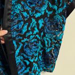 Victoria's Secret Victoria’s Secret Vintage Velvet Beaded Robe Size Medium Large Whimsigoth Fairy Photo 4