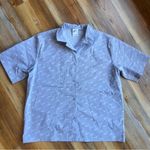 Nike  Women's Sportswear Everyday Modern Oversize Button Shirt Size M SKU#B2487 Photo 4