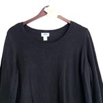 Old Navy Black Maternity Nursing Sweater Relaxed Fit Sz X large Photo 2