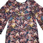 Love, Fire Smoldering A-Line Flare Sleeve Lined Dress Colorful Size XL Photo 1