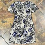 Banana Republic  Women's V-neck Multicolor Short Puff Sleeved Dress 10 Photo 12