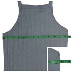 ZARA Cable Weave Straight Neck Dress - Blue - Medium Photo 3