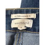 Westbound The Park Avenue Fit Denim Capri Jeans Wide Leg Raw Hem Pockets Sz 6 Photo 2