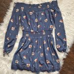 Abercrombie & Fitch Floral Off The Shoulder Dress Photo 4