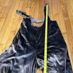Anthropologie Maeve NWT Monique Wide Leg Crushed Velvet Suspender Jumpsuit Small Photo 9